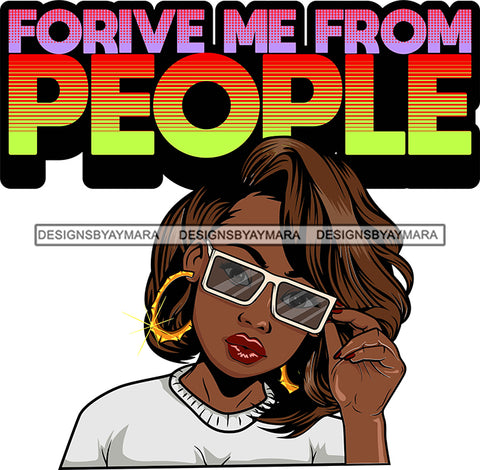 Afro Lola Love Jesus Woman With Purposes Boss Lady Black Woman Nubian Melanin SVG Cutting Files For Silhouette Cricut and More