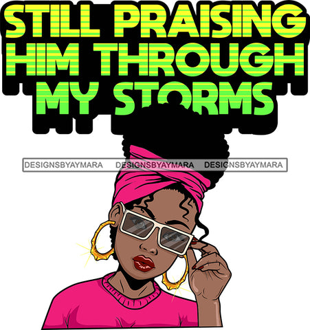 Afro Lola Love Jesus Woman With Purposes Boss Lady Black Woman Nubian Melanin SVG Cutting Files For Silhouette Cricut and More