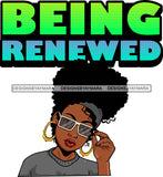 Afro Lola Love Jesus Woman With Purposes Boss Lady Black Woman Nubian Melanin SVG Cutting Files For Silhouette Cricut and More