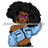 Afro Lola Boss Lady Dope Diva Glamour Hot Selling Designs .SVG Cutting Files For Silhouette Cricut and More!