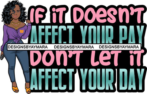 Afro Lola Boss Classy Lady Life Quotes Beautiful Black Woman SVG Cutting Files For Silhouette Cricut and More