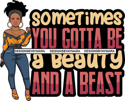 Afro Lola Boss Classy Lady Life Quotes Beautiful Black Woman SVG Cutting Files For Silhouette Cricut and More
