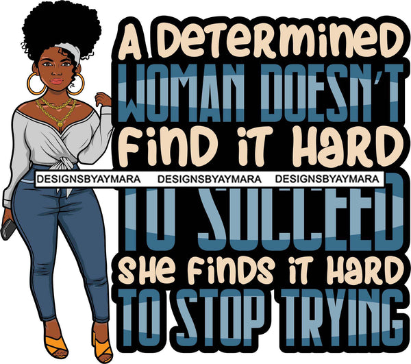 Afro Lola Boss Classy Lady Life Quotes Beautiful Black Woman SVG Cutting Files For Silhouette Cricut and More