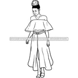 Afro Sexy Woman Mature Nubian Classy Flawless Puffy Up Do Hairstyle B/W SVG JPG PNG Designs Cricut Silhouette Cut Cuttings