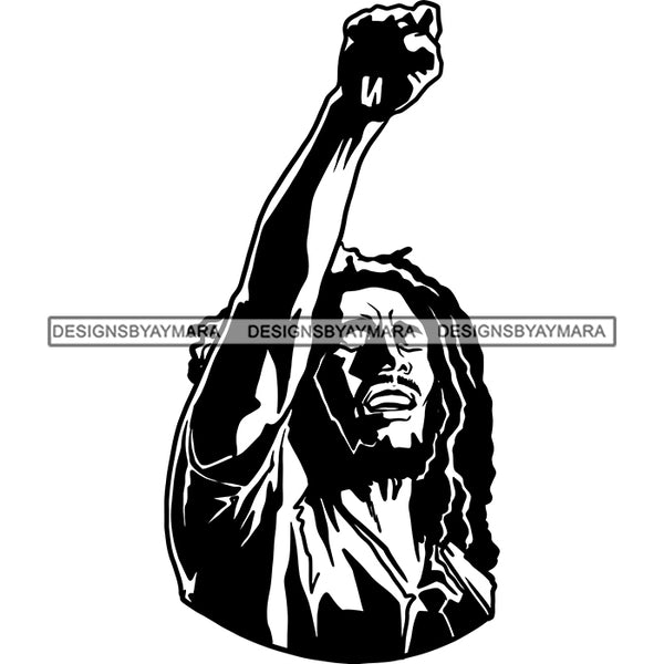 Rasta Man Dreadlocks April 20th Friendly Marijuana Slang Pot Stone Blunt 420 Weed Cannabis High Life Smoker Drug SVG PNG JPG Vector Clipart Silhouette Cricut Cutting