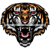 Angry Roaring Lion Face Dangerous Scary Animals Animal Roar Red Eyes Sharp Teeth SVG JPG PNG Vector Clipart Cricut Silhouette Cut Cutting