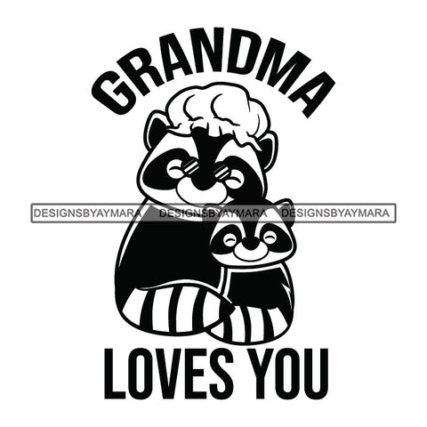 Happy Mother's Day Celebration Grandma Mommy Granny Cute Quotes SVG JPG PNG Vector Clipart Cricut Silhouette Cut Cutting