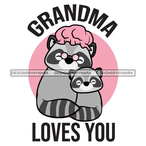 Happy Mother's Day Celebration Grandma Mommy Granny Cute Quotes SVG JPG PNG Vector Clipart Cricut Silhouette Cut Cutting