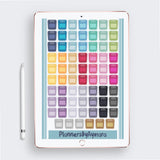 Everyday Daily Routine Scale Weight Digital Planner Stickers GoodNotes Pre-cropped Digital Stickers .PDF .PNG .JPG