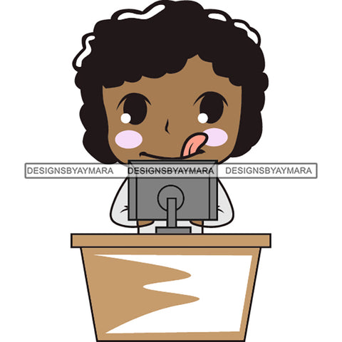 Everyday Daily Routine Computer Work Digital Planner Stickers GoodNotes Pre-cropped Digital Stickers .PDF .PNG .JPG