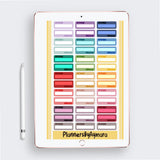 EVERYDAY BASIC Digital Planner Stickers Pre-cropped Digital Stickers .PDF .PNG .JPG