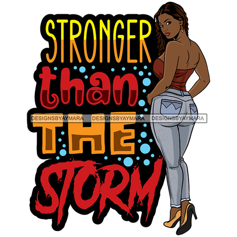 Afro Beautiful Sexy Woman Life Quotes Melanin Nubian Sexy Curvy Long Hairstyle SVG PNG JPG Cutting Files Silhouette Cricut More