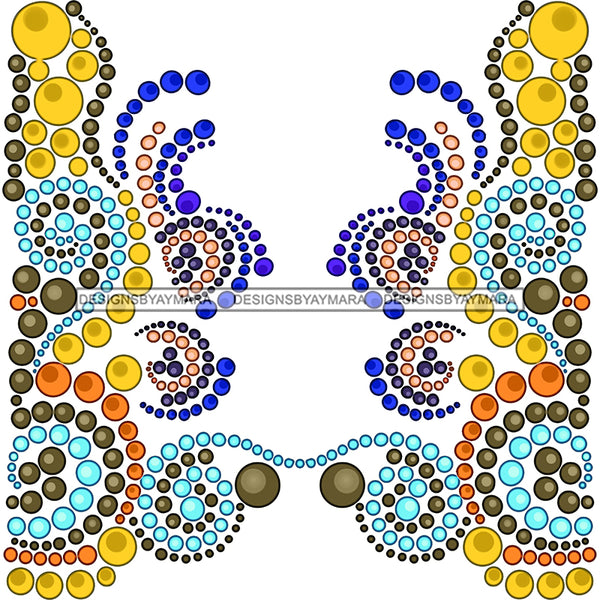 Brown And Gold And Blue Background Pearls JPG PNG  Clipart Cricut Silhouette Cut Cutting