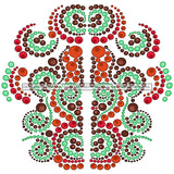 Rust And Green And Brown Background Pearls JPG PNG  Clipart Cricut Silhouette Cut Cutting