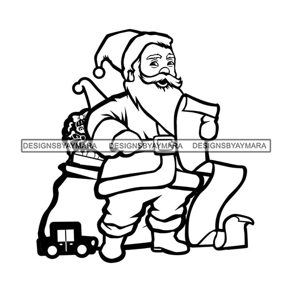 Mega Bundle 106 Christmas Designs Cold Weather Snow Santa Winter SVG PNG JPG Cutting Designs Silhouette Sublimation