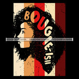 Bougie-ish SVG JPG PNG Vector Clipart Cricut Silhouette Cut Cutting1