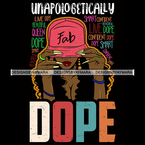Unapologetically Fab Dope SVG JPG PNG Vector Clipart Cricut Silhouette Cut Cutting1
