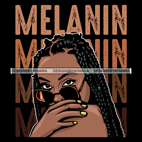 Melanin Queen With Twist SVG JPG PNG Vector Clipart Cricut Silhouette Cut Cutting1