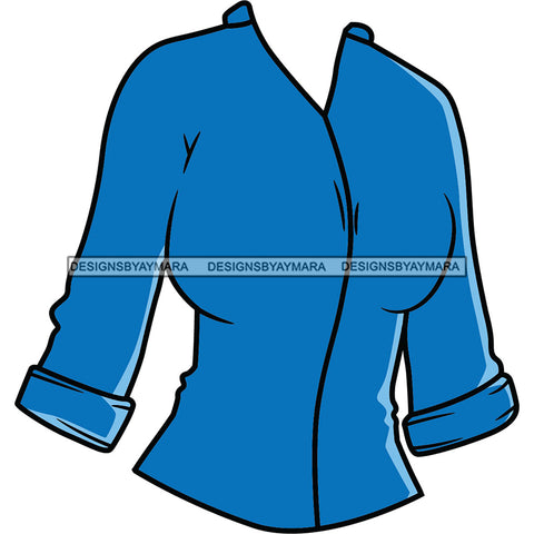 Turquoise Blouse Top SVG JPG PNG Vector Clipart Cricut Silhouette Cut Cutting