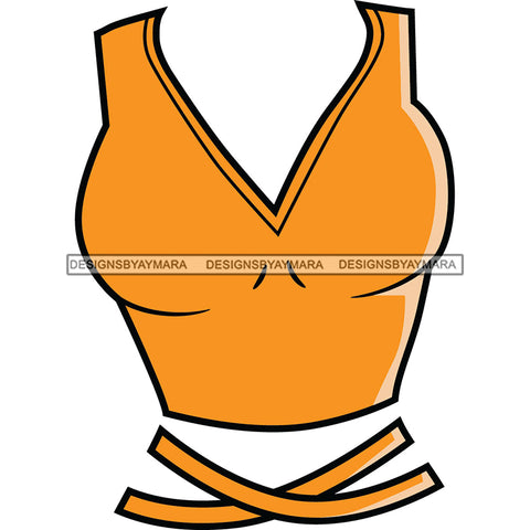 Gold Orange And White Tank Top   SVG JPG PNG Vector Clipart Cricut Silhouette Cut Cutting