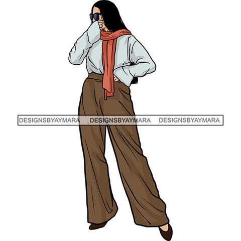 Winter Fall Fashion Woman Model Casual Clothing Outfit Cold Weather Jacket Coat Sweater Autumn SVG JPG PNG Clipart Cricut Silhouette Cut Cutting