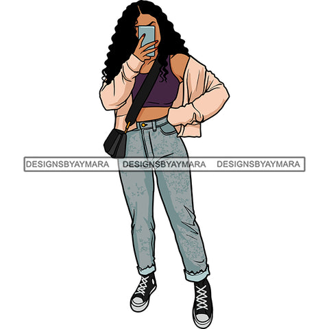 Winter Fall Fashion Woman Model Casual Clothing Outfit Cold Weather Jacket Coat Sweater Autumn SVG JPG PNG Clipart Cricut Silhouette Cut Cutting