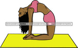 Woman Doing Yoga Meditation Wellness Meditate Relax Inhale Exhale Pose Position .SVG Cutting Files For Silhouette Cricut and More!
