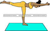 Woman Doing Yoga Meditation Wellness Meditate Relax Inhale Exhale Pose Position .SVG Cutting Files For Silhouette Cricut and More!