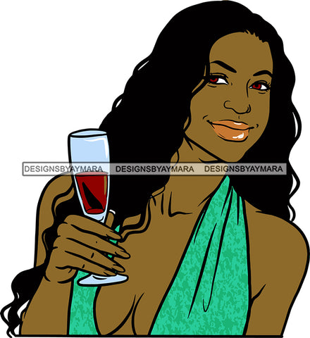 Woman Drinking Wine Relax Chilling Free Stress Feeling Fine Like a Red Wine Alcohol Drinker SVG Cutting Files For Silhouette Cricut and More!