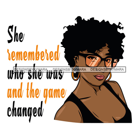 Afro Black Woman Diva Life Quotes Sunglasses Hoop Earrings SVG Cutting Files For Silhouette Cricut