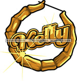 Kelly Bamboo Earrings Personalized  Accessory SVG Cutting Files For Silhouette Cricut More