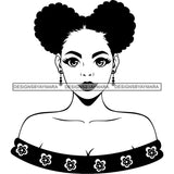Super Bundle 50 Afro Nubian Melanin Popping Kinky Hair Beautiful African American Woman SVG Cutting Files