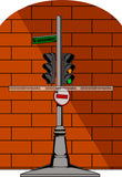 Neighborhood Urban Buildings Bricks Wall Traffic Lights Street Signs Hood Gangster  SVG Cutting Files For Silhouette Cricut