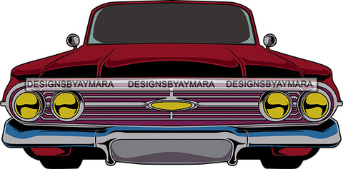 Muscle Car Antique Roadrunner Engine Retro Classic Bad Ass Gangster Auto SVG Cutting Files For Silhouette Cricut
