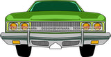 Muscle Car Antique Roadrunner Engine Retro Classic Bad Ass Gangster Auto SVG Cutting Files For Silhouette Cricut