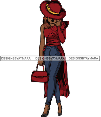 Afro Lola Flow Too Strong Elegance Elegant Woman Glamour Sexy Confident Lady .SVG Clipart Vector Cutting Files