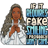 Afro Mature Woman Portrait Life Quotes Nubian Classy Long Curly Hairstyle SVG JPG PNG Designs Cricut Silhouette Cut Cuttings