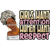 Afro Mature Woman Life Quotes Nubian Classy Necklace Puffy Up Do Hairstyle SVG JPG PNG Designs Cricut Silhouette Cut Cuttings