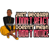 Afro Mature Woman Sitting Down Life Quotes Glasses Nubian Classy Short Hairstyle SVG JPG PNG Designs Cricut Silhouette Cut Cuttings