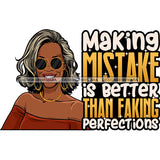 Afro Mature Woman Life Quotes Sunglasses Nubian Classy Wavy Hairstyle SVG JPG PNG Designs Cricut Silhouette Cut Cuttings