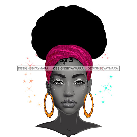 Gray Face Flawless Black Woman  Afro With  Face JPG PNG  Clipart Cricut Silhouette Cut Cutting