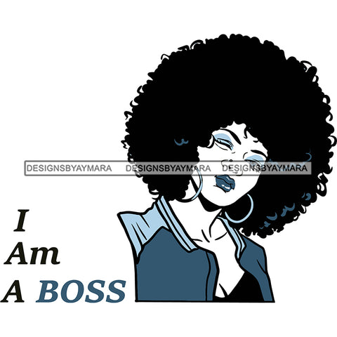 Afro Woman Goddess Hot Seller Design SVG Cutting Files