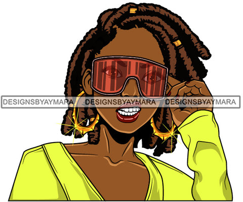 Afro Lola Boss Lady Dope Diva Mean Face Glamour Hot Selling .SVG Cutting Files For Silhouette Cricut and More!