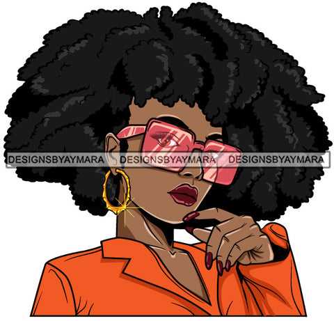Afro Lola Boss Lady Dope Diva Glamour Hot Selling .SVG Cutting Files For Silhouette Cricut and More!