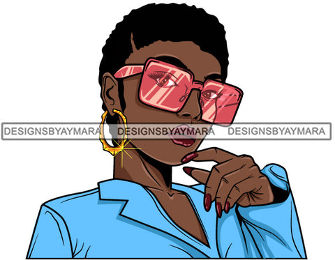Afro Lola Boss Lady Dope Diva Glamour Hot Selling .SVG Cutting Files For Silhouette Cricut and More!