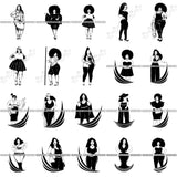 Special Bundle 209 BBW Proud Goddess Curvy Sassy SVG Files For Cutting Printing and More!