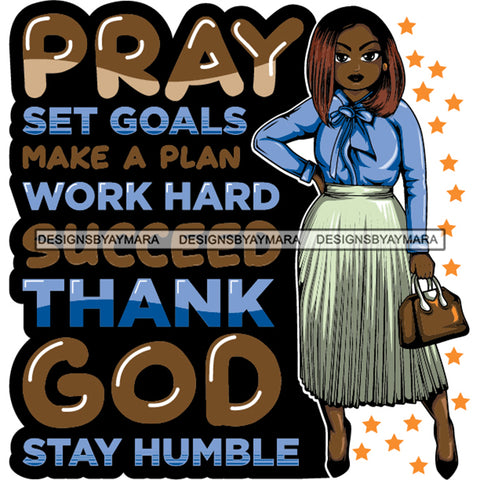 Afro Classy Lola Elegance Glamour Church Lady God Lord Dios Quotes .SVG Clipart Vector Cutting Files For Circuit Silhouette Cricut and More!