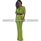 Bundle 6 Classy Afro Woman African American Goddess SVG PNG JPG Cutting Files