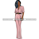 Bundle 6 Classy Afro Woman African American Goddess SVG PNG JPG Cutting Files