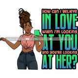 Afro Woman Dreadlocks Locs Hairstyle Gangster Bad Ass Quotes .SVG Cutting Files For Silhouette Cricut and More!